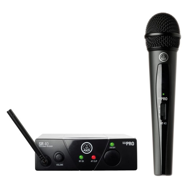 Bezvadu mikrofona sistēma AKG WMS40-Mini ISM1