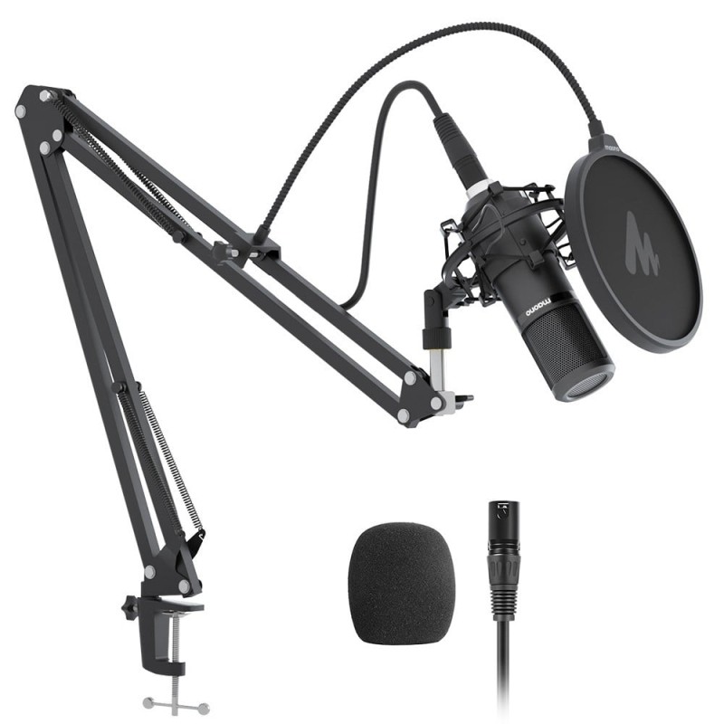 Kondensatora studijas mikrofona komplekts Maono AU-PM320S Kondensatora studijas mikrofona komplekts Maono AU-PM320S