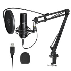 Monitorable USB Condenser Microphone Set Maono AU-PM420