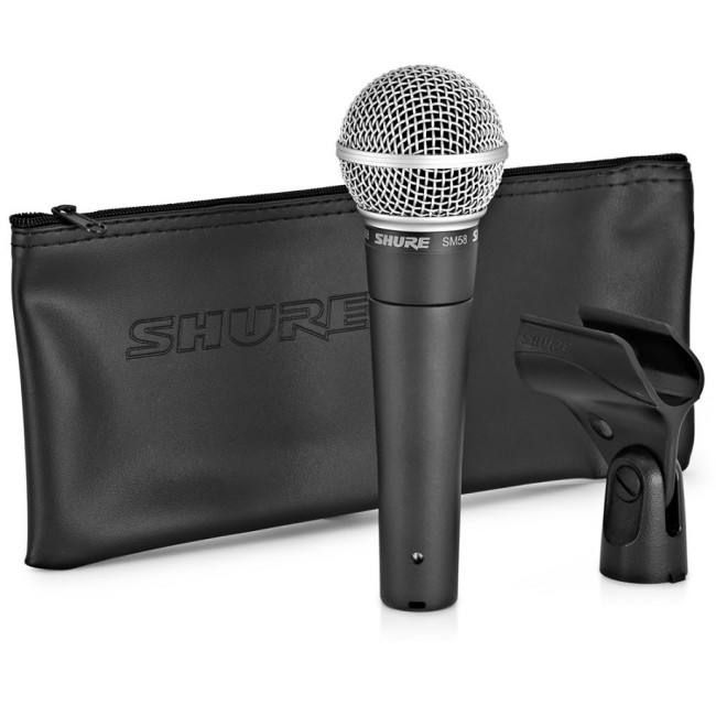 Dinamiskais mikrofons Shure SM58-LCE