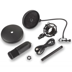 USB Studijas kondensatora mikrofons VOXTAKER 30 Kit
