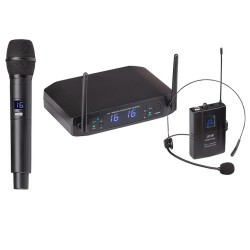 UHF Dual Digital Wireless Microphone System WF-U216HP