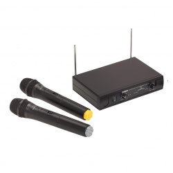 Wireless Microphone with 2 Handheld Mics WF-V21HHB