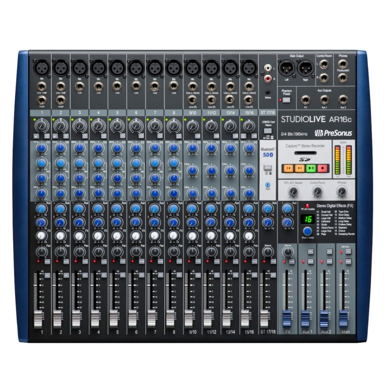 Mikserpults Presonus StudioLive AR16C Mikserpults Presonus StudioLive AR16C