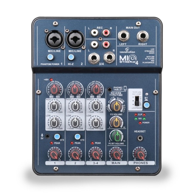 Mikserpults Soundsation MioStream4