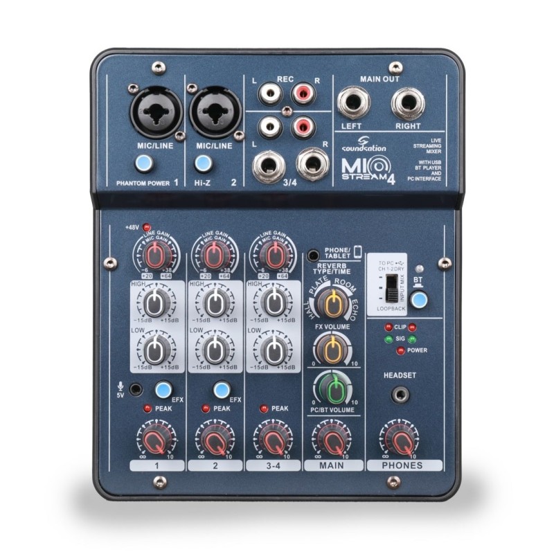 Mikserpults Soundsation MioStream4 Mikserpults Soundsation MioStream4