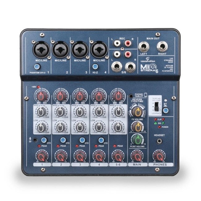 Mikserpults Soundsation MioStream6
