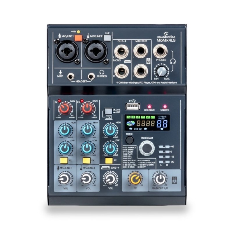 Mikserpults Soundsation Miomix-4LS Mikserpults Soundsation Miomix-4LS