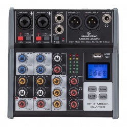 4-Channel Professional Mixer Miomix-202-M