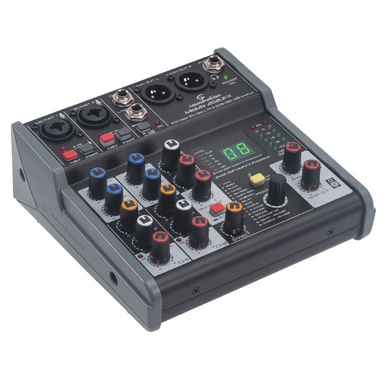 Mikserpults Soundsation Miomix-202-UFX Mikserpults Soundsation Miomix-202-UFX