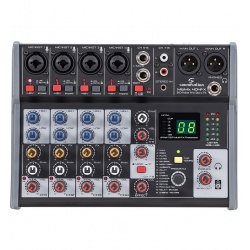8-Channel Professional Mixer Miomix-404-FX