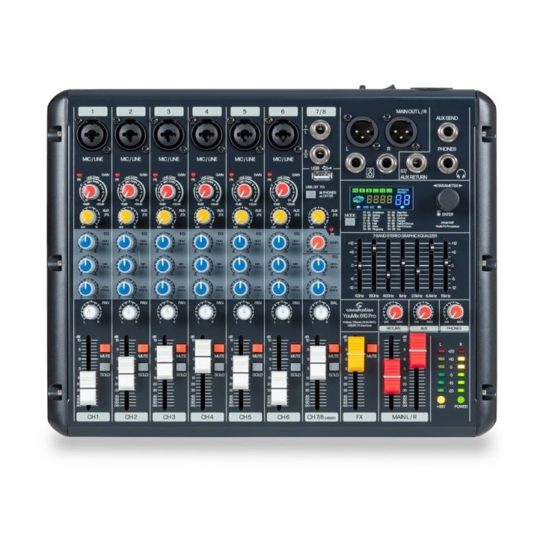 Mikserpults Soundsation YouMix-610 PRO Mikserpults Soundsation YouMix-610 PRO