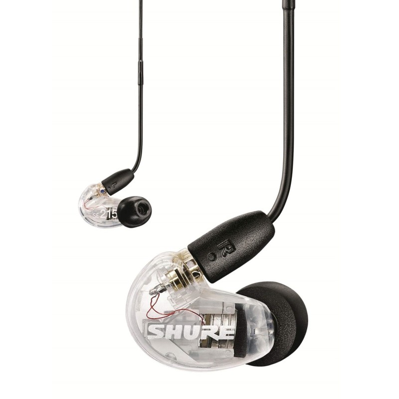 Monitoringa austiņas Shure SE215-K Clear Monitoringa austiņas Shure SE215-K Clear