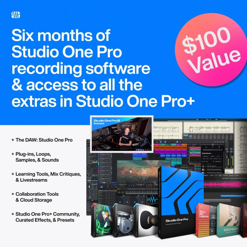 Presonus AudioBox GO Creator Bundle Presonus AudioBox GO Creator Bundle