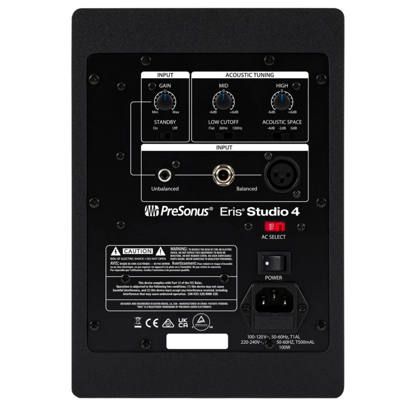 Presonus studijas monitors Eris STUDIO 4 EU Presonus studijas monitors Eris STUDIO 4 EU