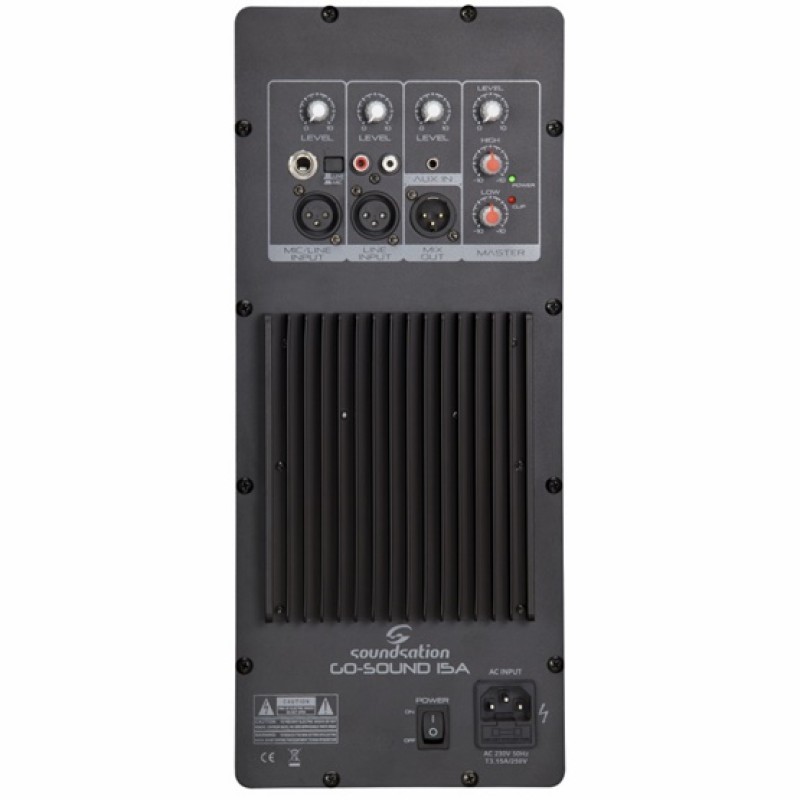 Aktīvais skaļrunis GO-SOUND 15A (880W) Aktīvais skaļrunis GO-SOUND 15A (880W)