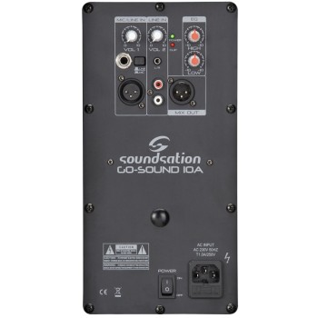 Aktīvais skaļrunis GO-SOUND 10A (360W) Aktīvais skaļrunis GO-SOUND 10A (360W)