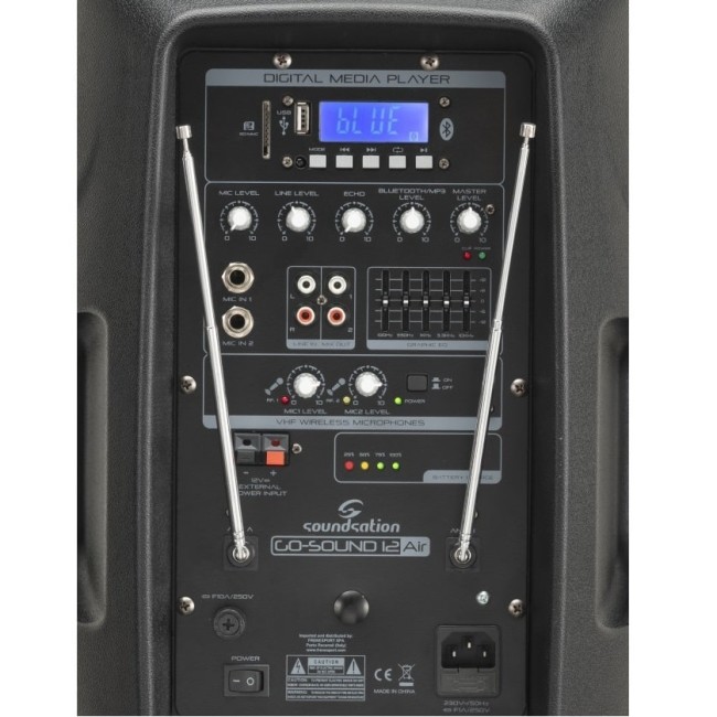 Aktīvais skaļrunis GO-SOUND 12AIR (800W) Aktīvais skaļrunis GO-SOUND 12AIR (800W)