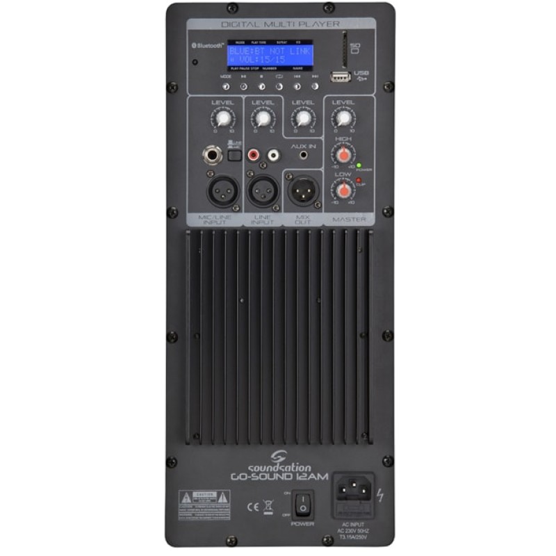 Aktīvais skaļrunis GO-SOUND 12AM (880W) Aktīvais skaļrunis GO-SOUND 12AM (880W)