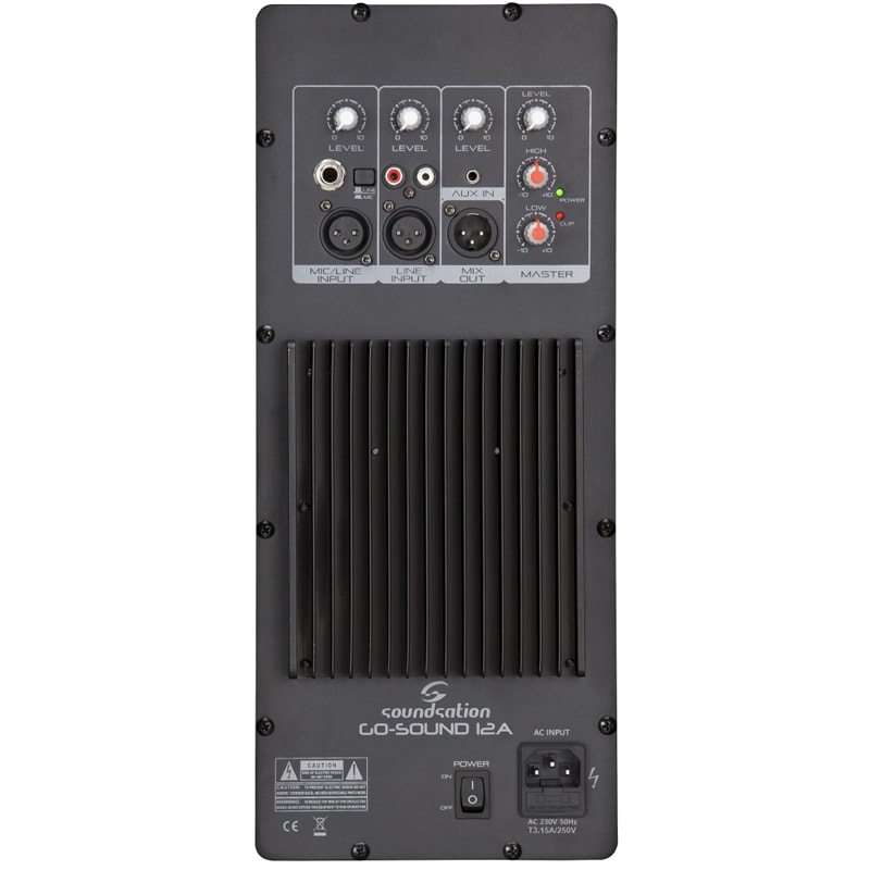 Aktīvais skaļrunis GO-SOUND 12A (880W) Aktīvais skaļrunis GO-SOUND 12A (880W)