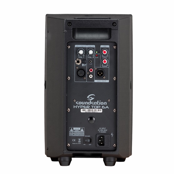 Aktīvais skaļrunis HYPER TOP 6A (200W) Aktīvais skaļrunis HYPER TOP 6A (200W)