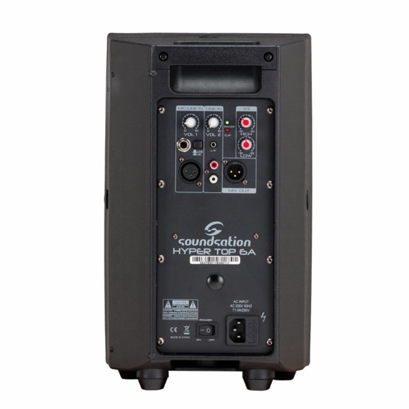 Aktīvais skaļrunis HYPER TOP 6A (200W) Aktīvais skaļrunis HYPER TOP 6A (200W)