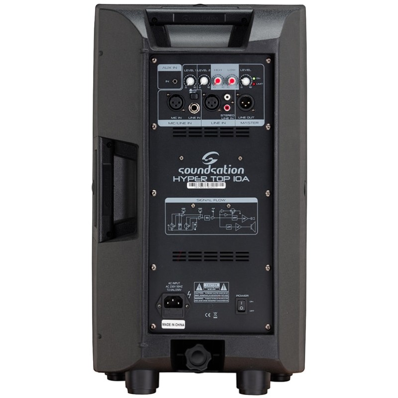 Aktīvais skaļrunis HYPER TOP 10A (500W) Aktīvais skaļrunis HYPER TOP 10A (500W)