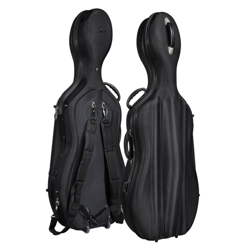 Čella cietais koferis Leonardo CC-244-BK Čella cietais koferis Leonardo CC-244-BK
