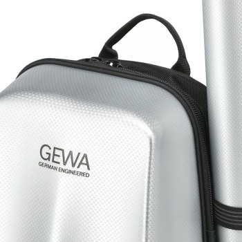 4/4 Vijoles cietā soma Gewa Space Bag Silver