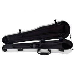 Vijoles cietais koferis Leonardo VC-70-WH Vijoles cietais koferis Leonardo VC-70-WH