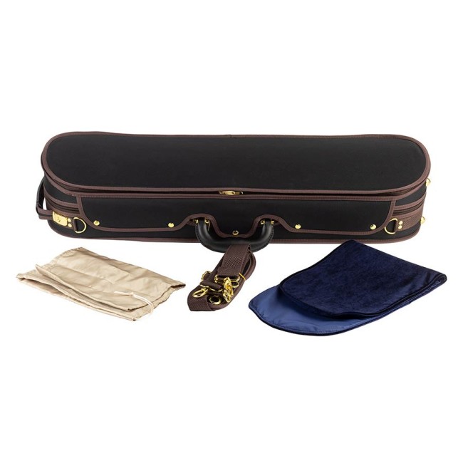 Vijoles cietais koferis Leonardo VC-LUX-BU