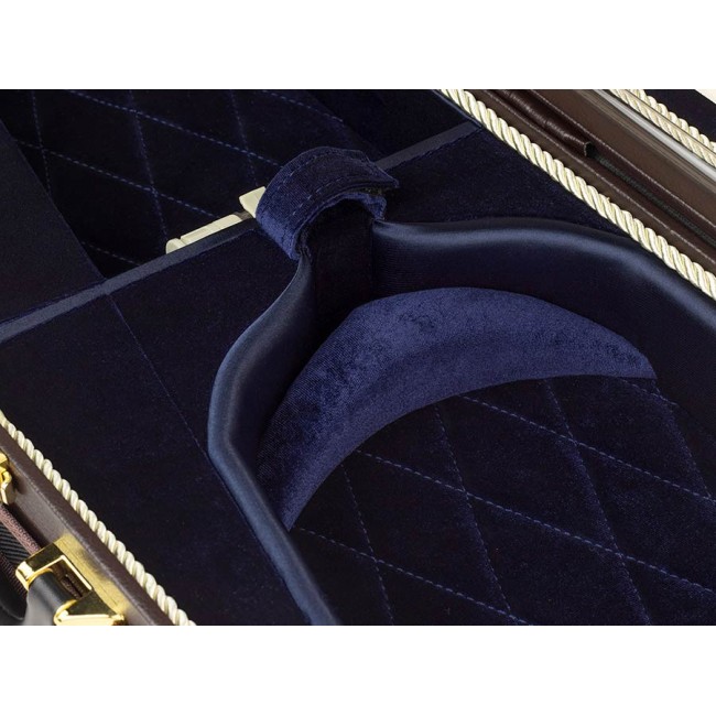 Vijoles cietais koferis Leonardo VC-LUX-BU