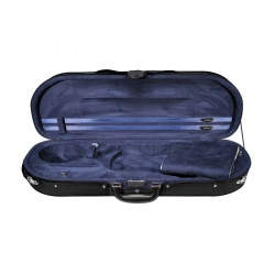 4/4 Size Violin Hard Case Leonardo VC-1844-BU