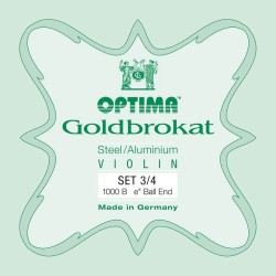 Goldbrokat string set for 3/4 violin 1000-34