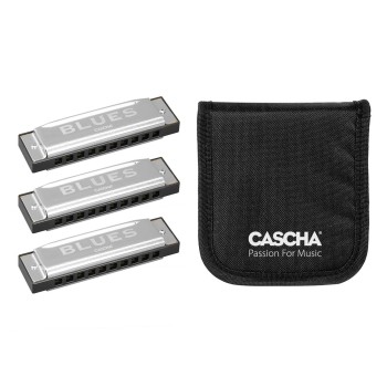 Harmoniku komplekts Cascha Blues HH-2341 (C-G-A)