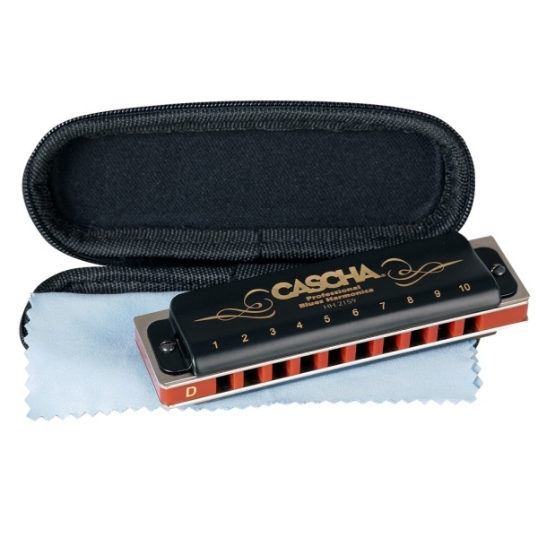 Cascha Professional Blues Harmonica HH-2159 D(Re)