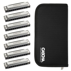 Cascha Blues Harmonica pack HH-2223