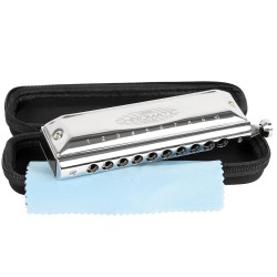 Cascha Chromatic Blues Harmonica HH-2272