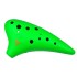 Okarina svilpe 12D-001-Green