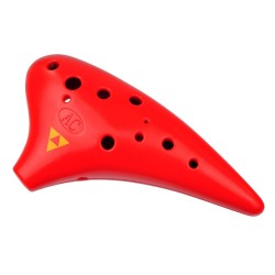 Okarina svilpe 12D-001-Red Okarina svilpe 12D-001-Red
